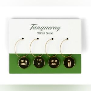 Brand New Tanqueray Gold Cocktail Charms